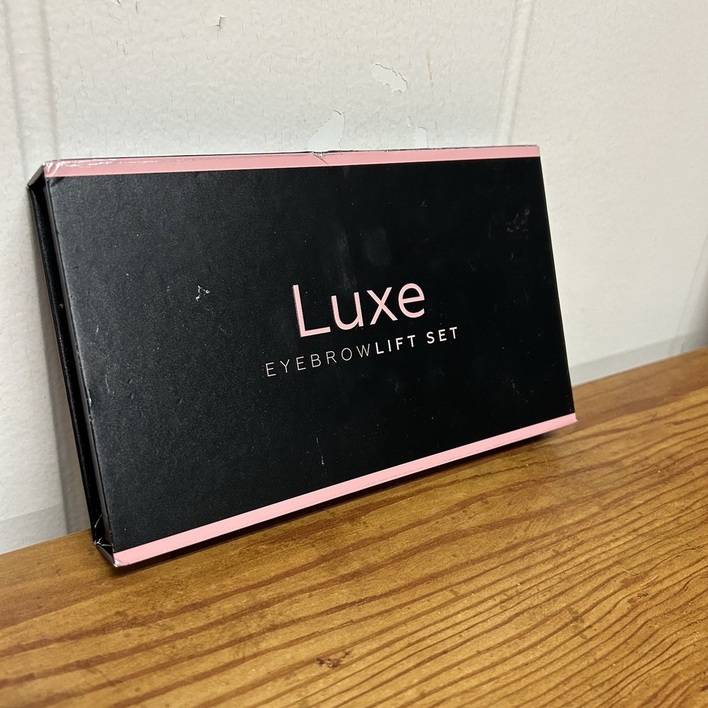 Luxe Eyebrows Lifting Set Black And‎ Pink Box New Unused